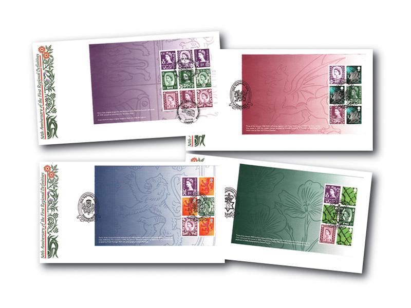 50th Anniversary of the Country Definitives Prestige Booklet Set