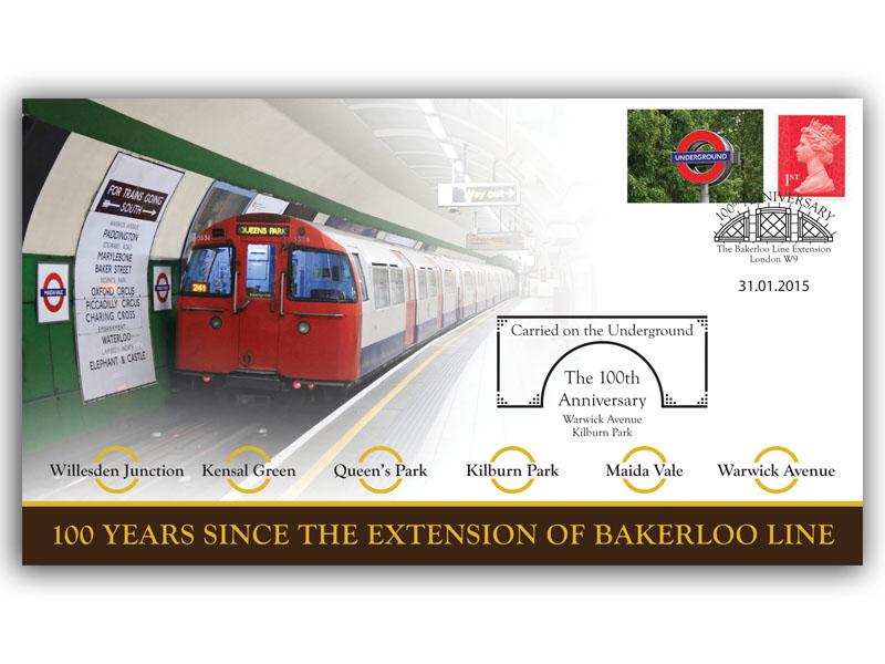 2015 Centenary of the Bakerloo Line Extension, Kilburn Park