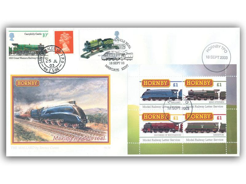 Hornby TPO Double Cover with Margate Postmark Plus Rail Stamp