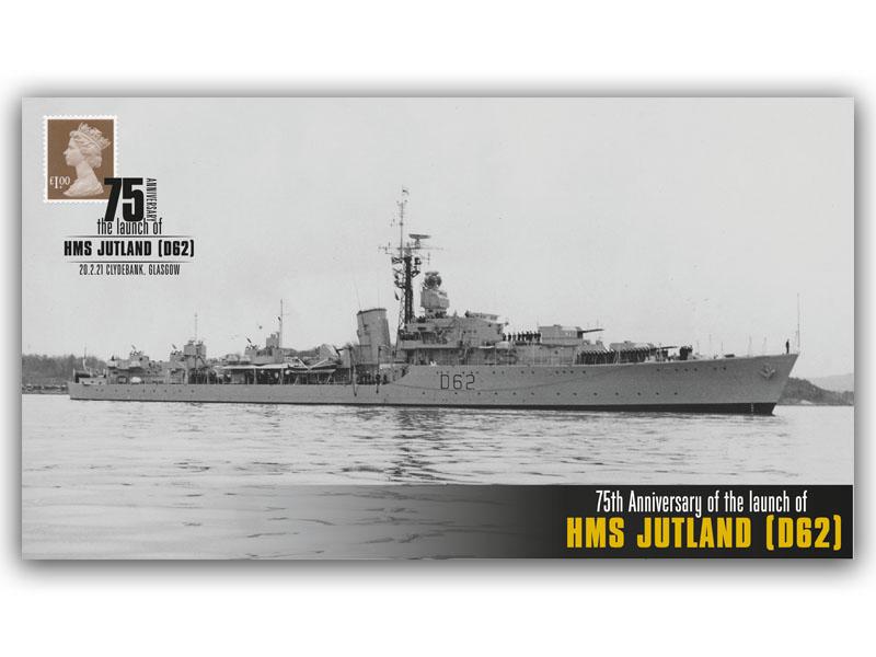 75th Anniversary of the Launch of HMS Jutland (D62)