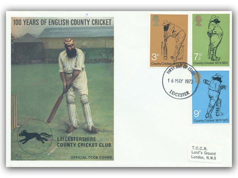 1973 Cricket TCCB Leicestershire