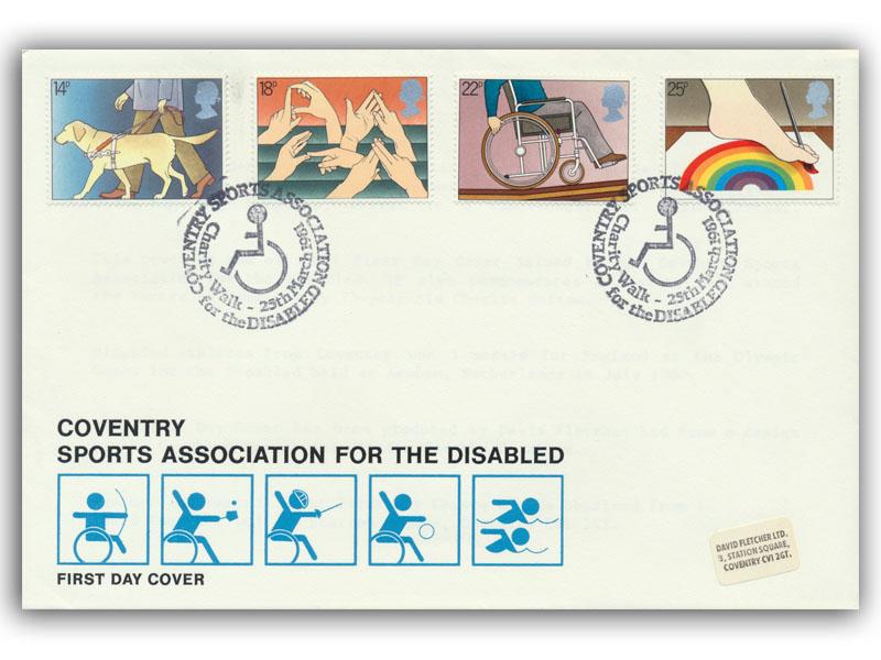 1981 Disabled, Coventry Sports Association official