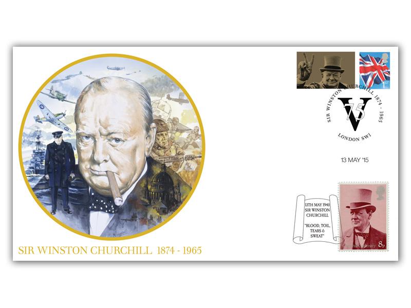 Sir Winston Churchills 75th Anniversary 'Blood, Toil, Tears & Sweat' Speech
