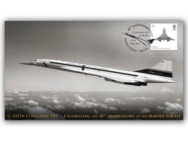G-AXDN Concorde 101 First Flight, 40th Anniversary