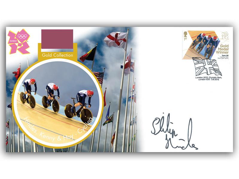 London 2012 Olympics, Cycling Men's Team Sprint, signed Philip Hindes