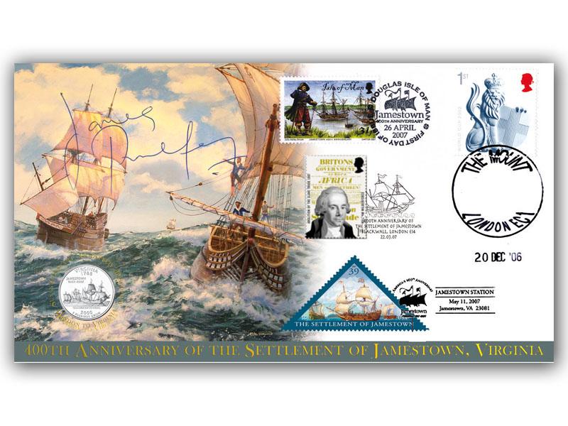 400th Anniversary of the Settlement of Jamestown Coin Cover