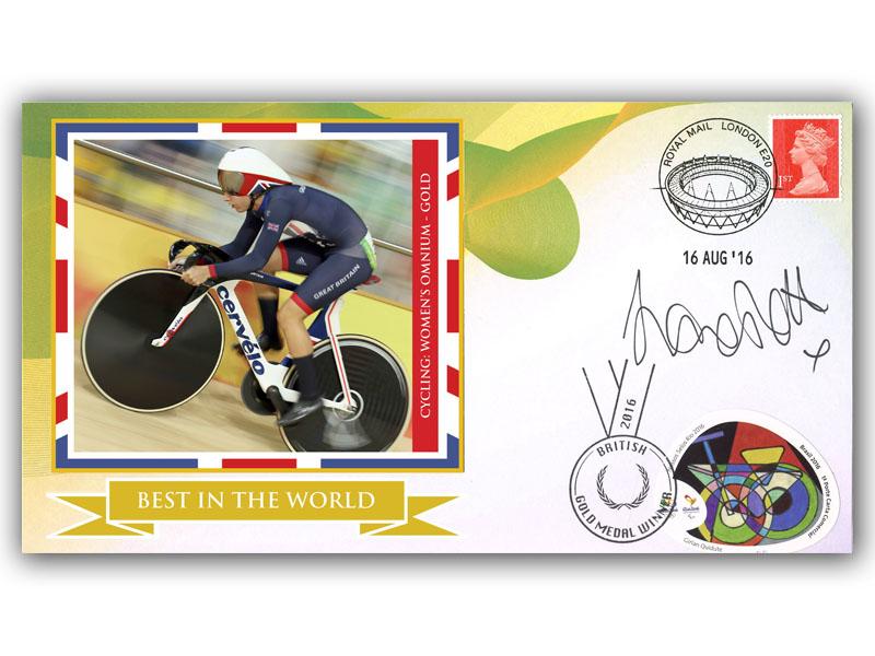 2016 Olympics Cycling Women's Omnium - Laura Trott CBE, signed