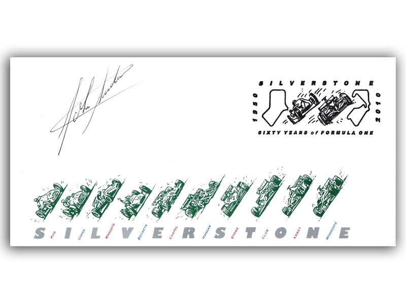 John Surtees signed 2010 Silverstone cover
