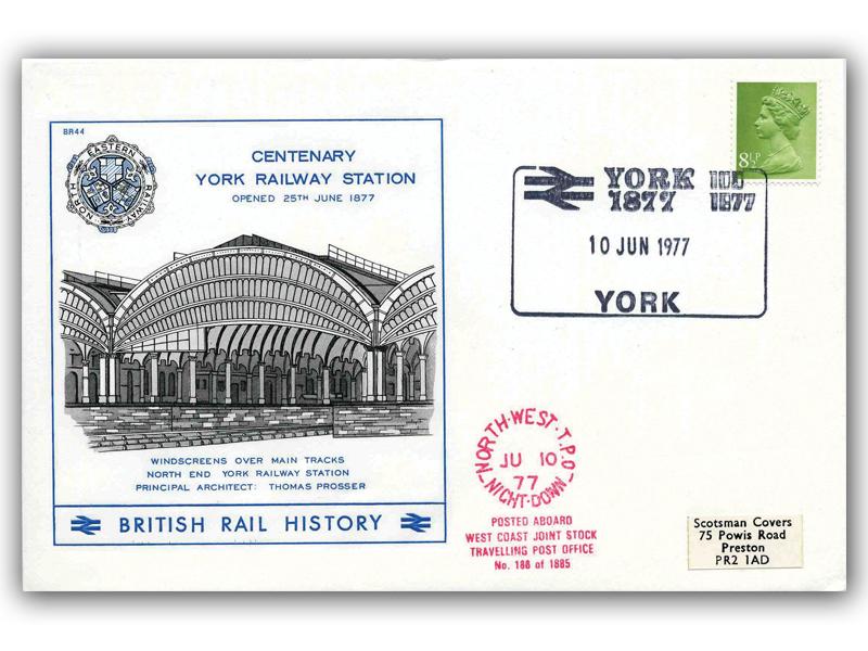 10th June 1977 Centenary of York Railway Station