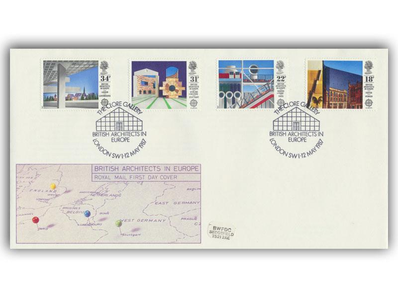 1987 Architecture First Day Cover