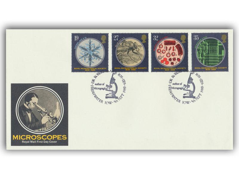 5th September 1989 Microscopes First Day Cover