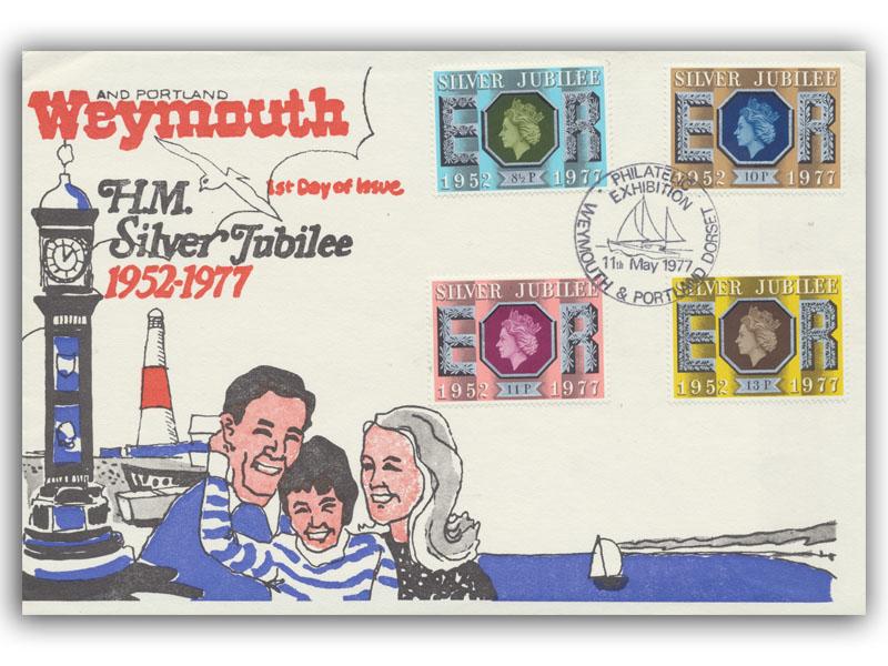 1977 Silver Jubilee, Weymouth & Portland official