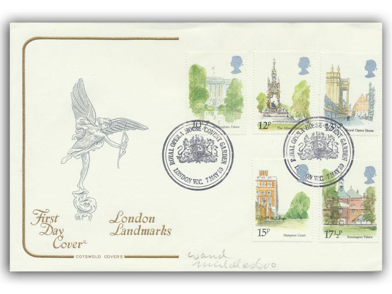 1980 London Landmarks First Day Cover