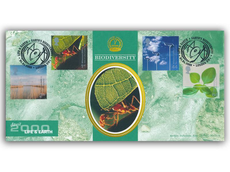 2000 Life & Earth First Day Cover