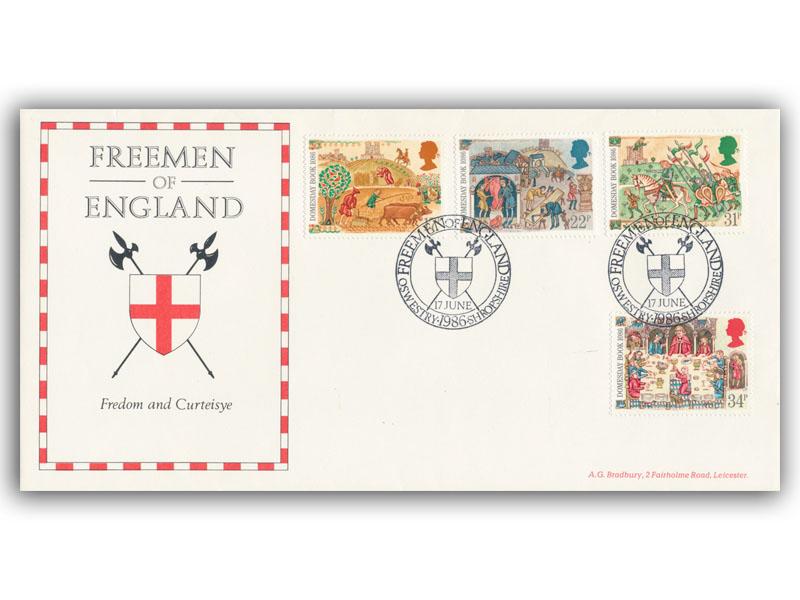 1986 Medieval Life, Freeman of England official