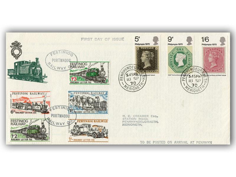 1970 Philympia, Festiniog Railway