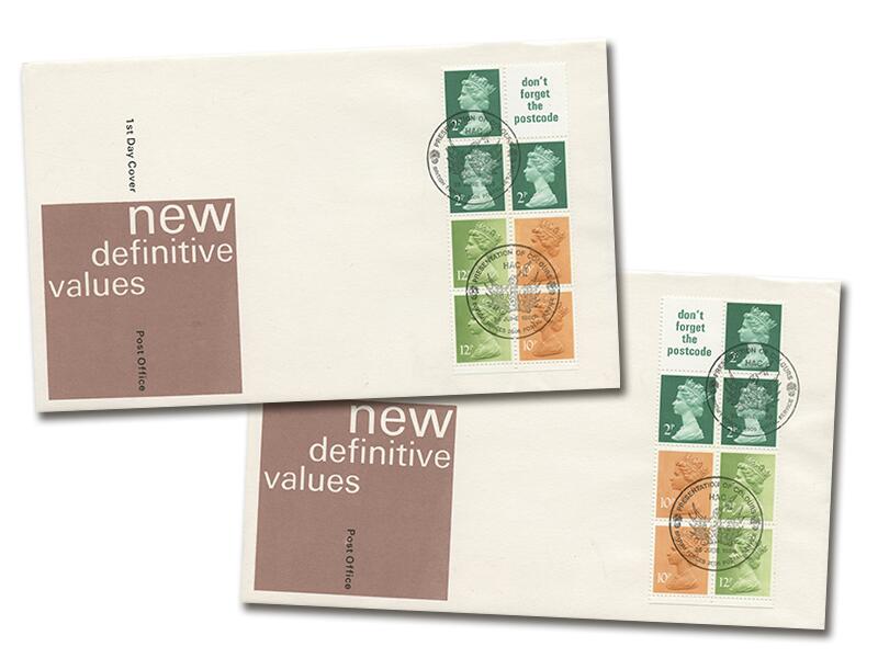 1980 50p Chambon Booklets, Presentation of Colours postmark