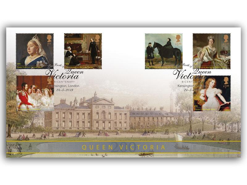 Bicentenary of Queen Victoria's Birth Stamp Cover