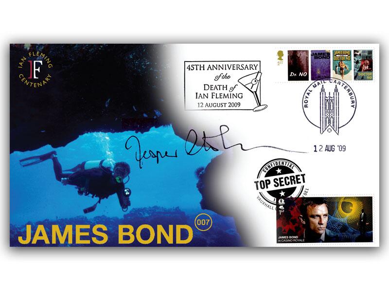 James Bond, signed Jesper Christensen 'Mr White'