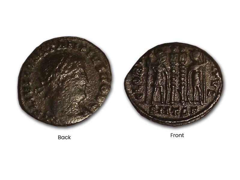 Emperor Constantius II Roman coin