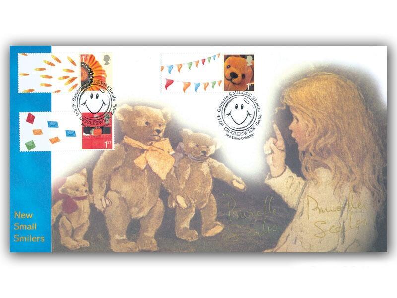 Goldilocks & the Three Bears - smiler cover, signed by Prunela Scales