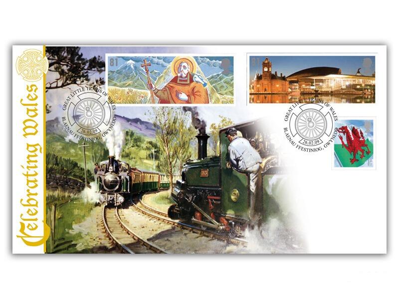 Celebrating Wales, stamps from the miniature sheet