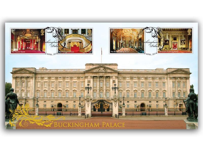 2014 Buckingham Palace, stamps from the miniature sheet cover