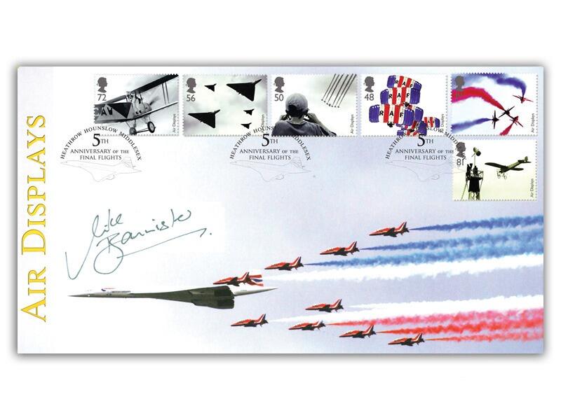 Air Displays - Red Arrows and Concorde, signed Mike Bannister