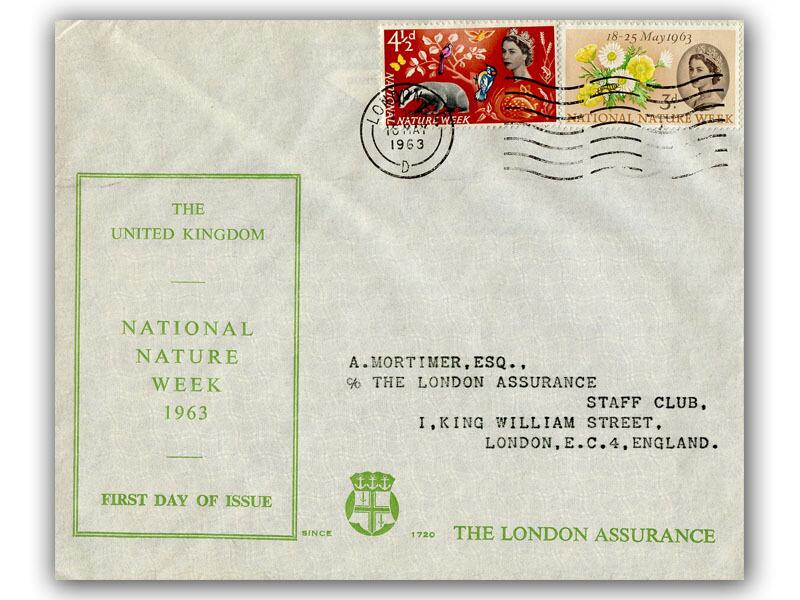1963 Nature, London Assurance cover