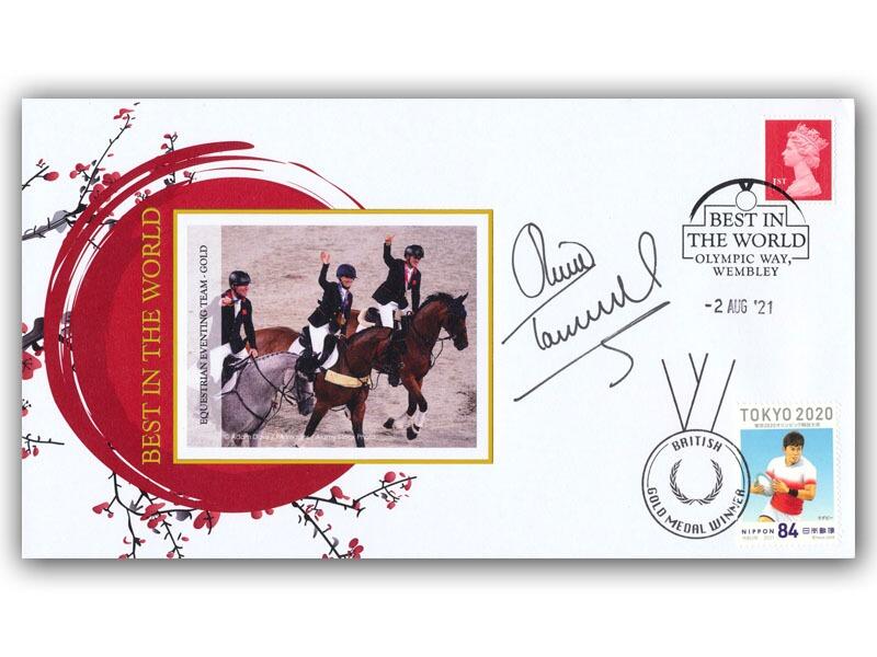 Tokyo 2020 Equestrian - Team Eventing, signed Oliver Townend