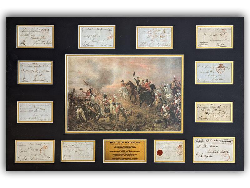Battle of Waterloo - Autographed Freefront Special