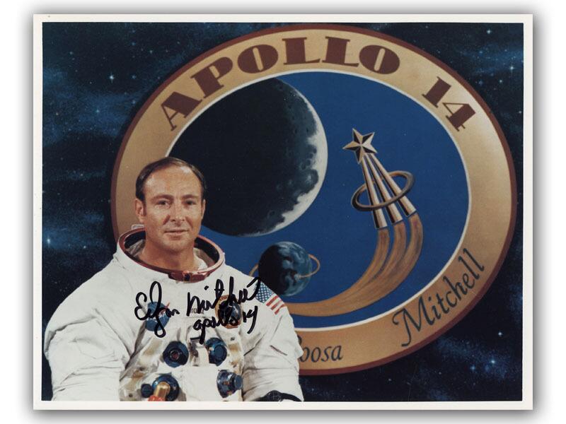 Ed Mitchell signed photo