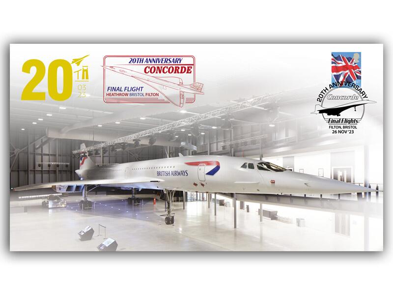 Concorde Final Flight to Filton 20th Anniversary