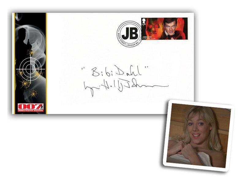 James Bond, signed Lynn Holly Johnson 'Bibi' Bond Girl