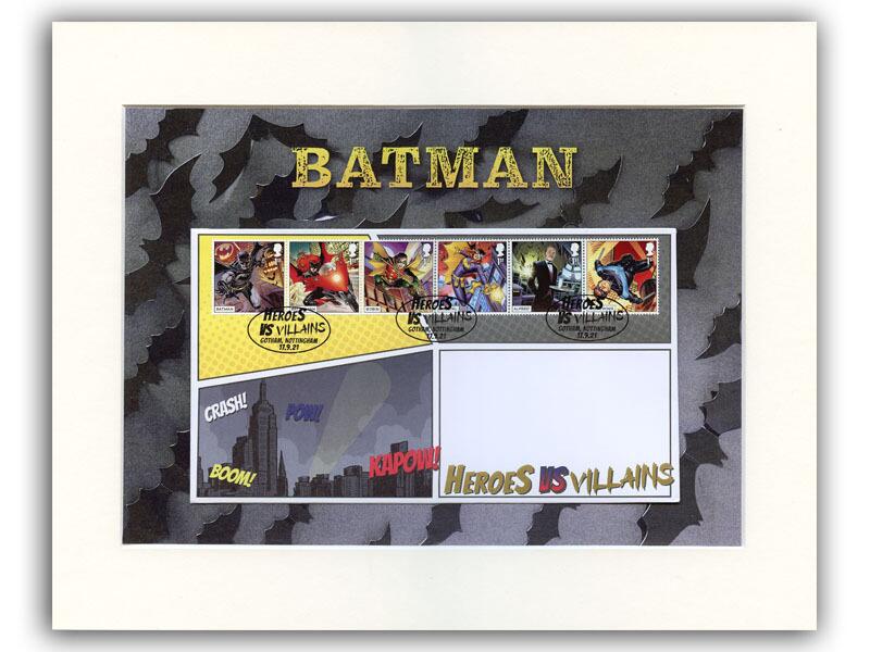 Mounted Batman first day cover