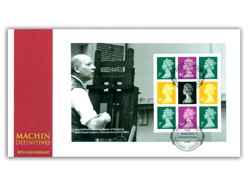 Machin 40th Anniversary, Definitives Pane, Royal Academy Schools