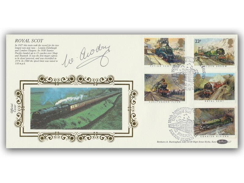Wilbert Awdry signed 1985 Trains
