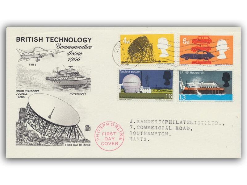1966 Technology, phosphor, Southampton T slogan