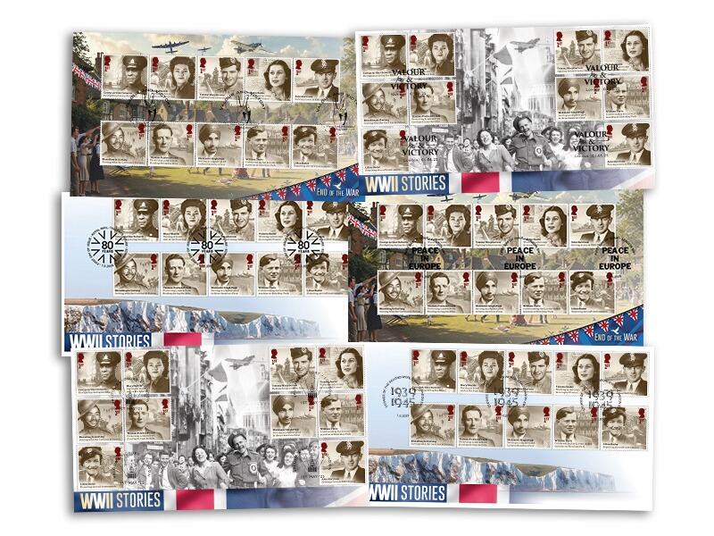 World War Two Stories - Ultimate Postmark Collection