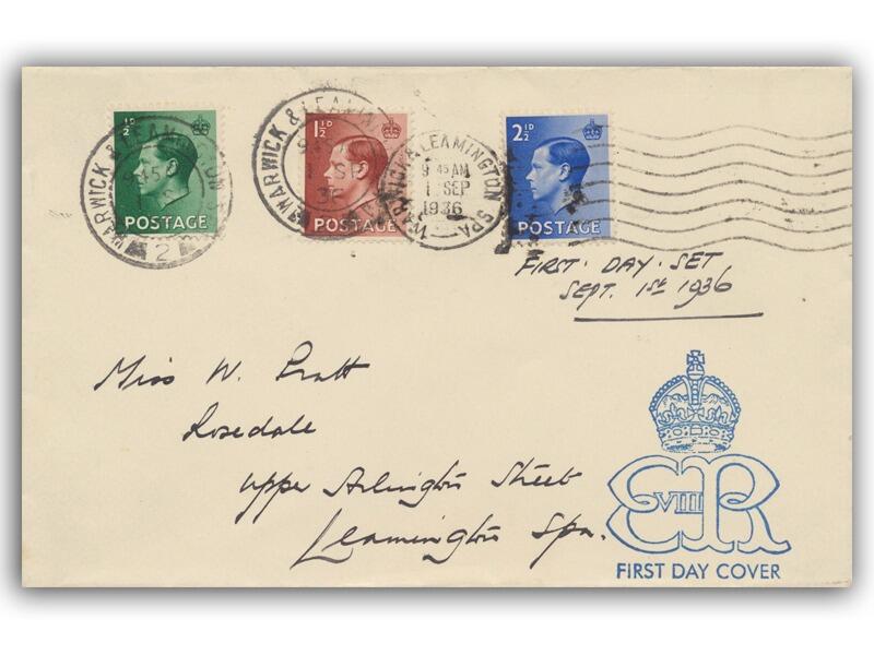 1936 Edward VIII, Leamington Spa CDS