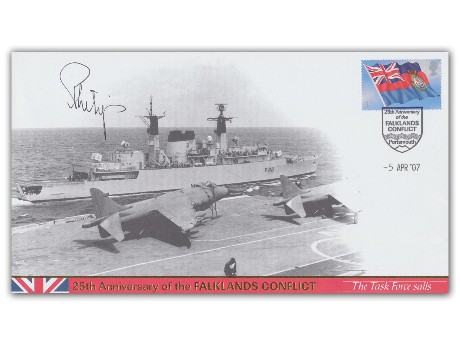 Prince Philip, Duke of Edinburgh Autograph | Falklands Conflict