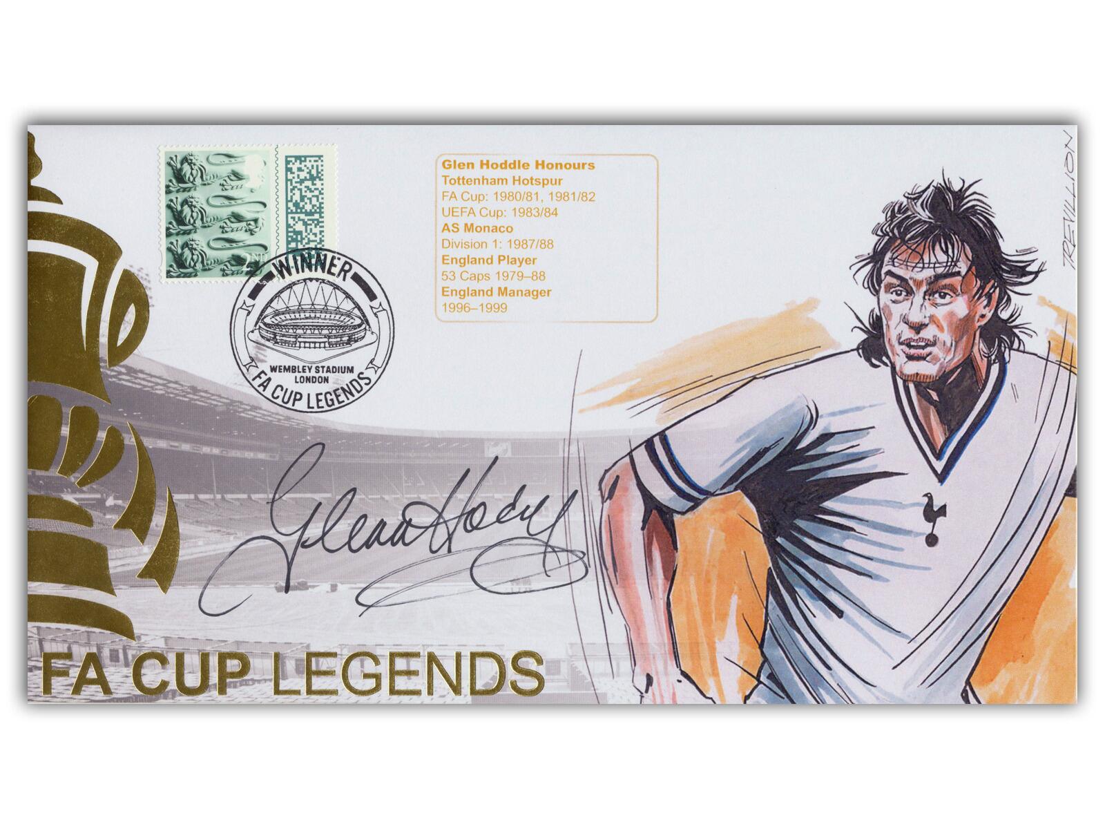 Glenn Hoddle Signed | FA Cup Legends Tottenham Hotspur