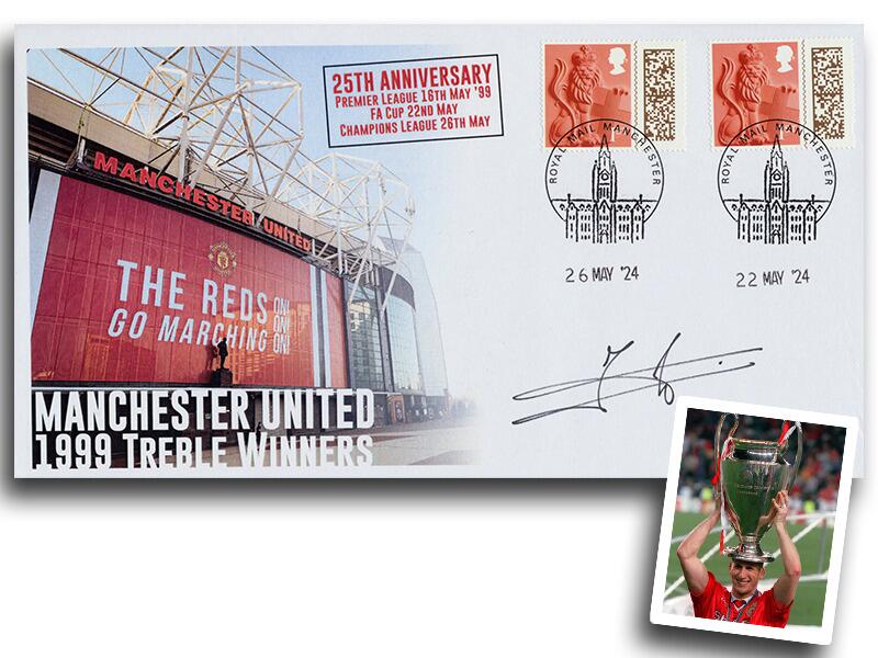 Jaap Stam Signed | Manchester United 1999 Treble