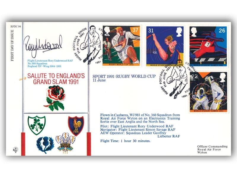 Rory Underwood Autograph | England Rugby Union Player