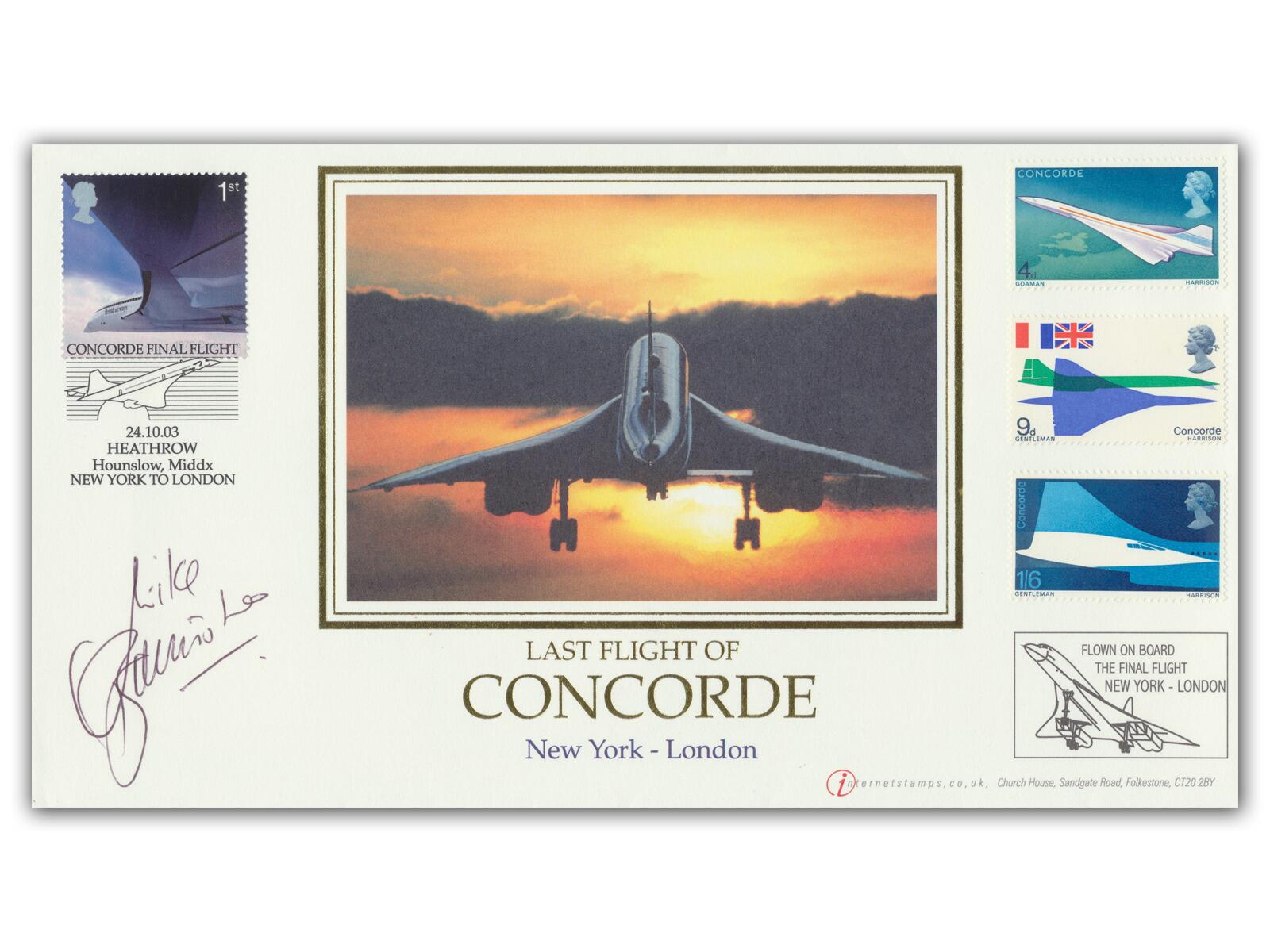 New York to London Final Flight | Mike Bannister Autograph