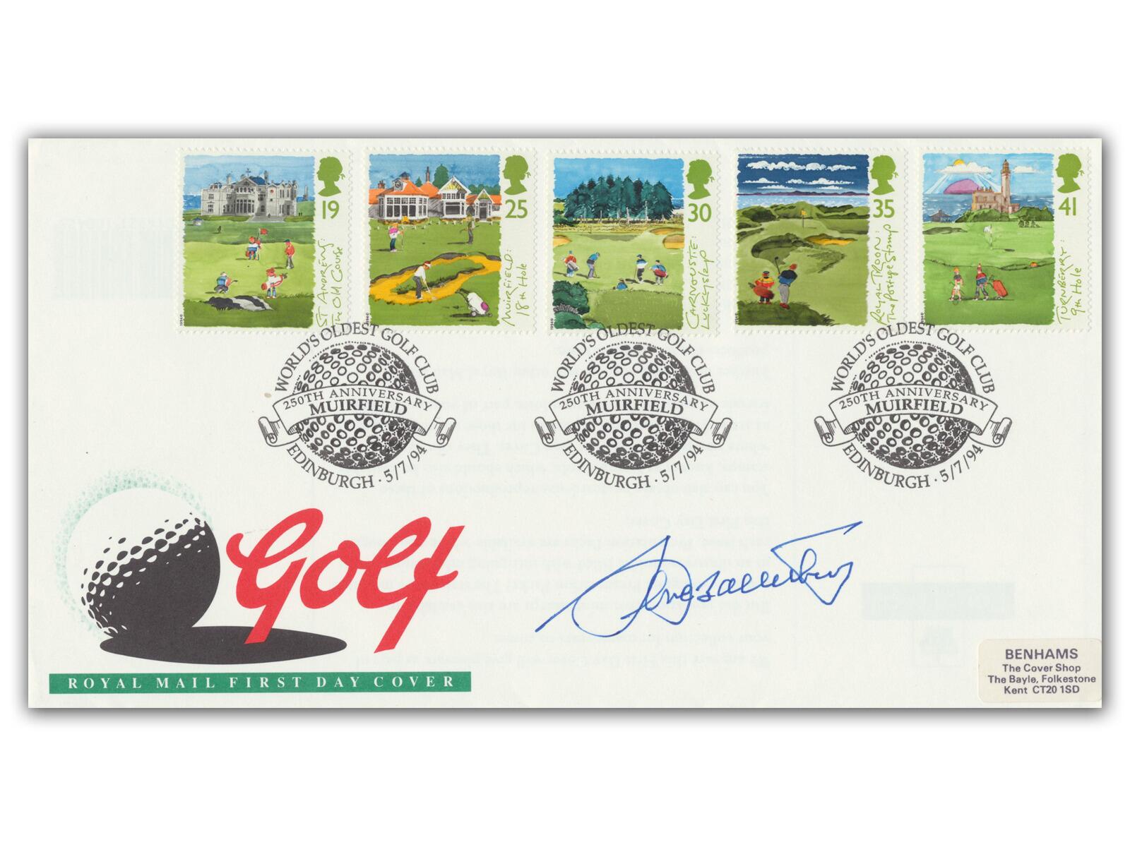 Seve Ballesteros Autograph | 1994 Golf Cover