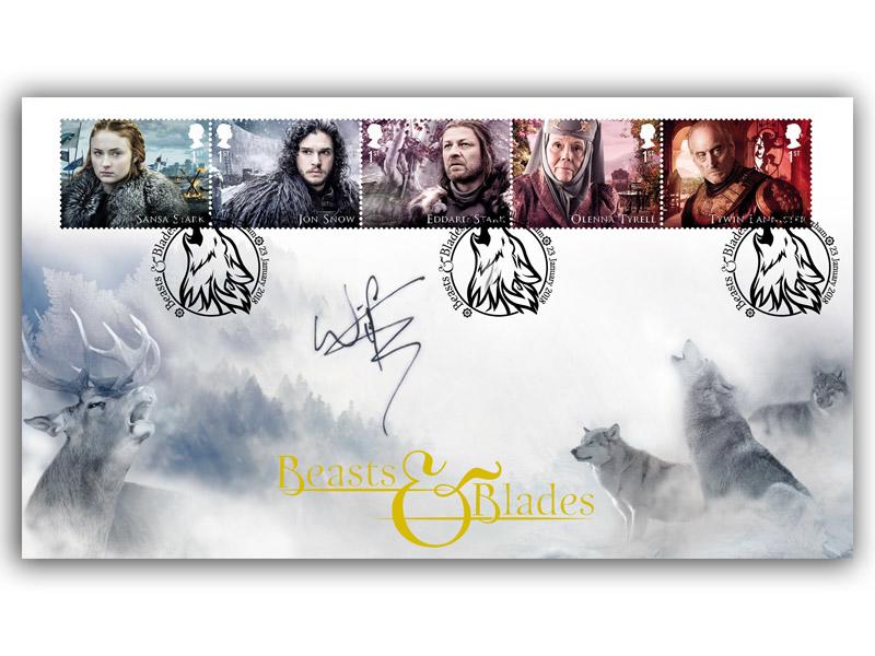 Game of Thrones, signed Wilf Scolding 'Rhaegar Targaryen'