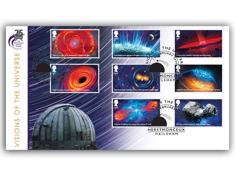 Visions of the Universe Stamps First Day Cover