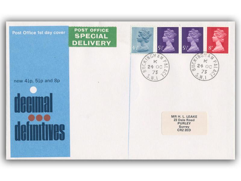 1973 New Values, Buckingham Palace CDS