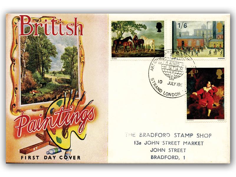 1967 Paintings, Strand Exhibition postmark